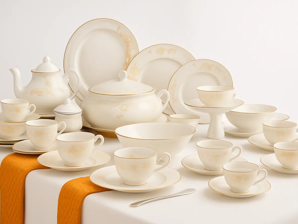 Jogo de jantar de porcelana Noritak